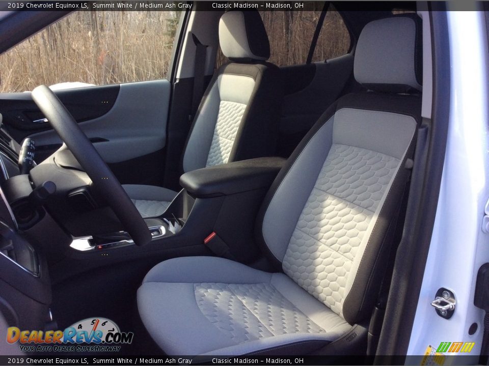 2019 Chevrolet Equinox LS Summit White / Medium Ash Gray Photo #10