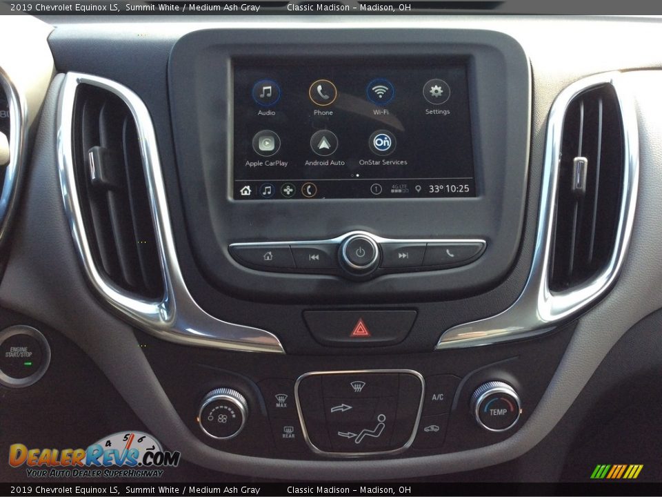 2019 Chevrolet Equinox LS Summit White / Medium Ash Gray Photo #14