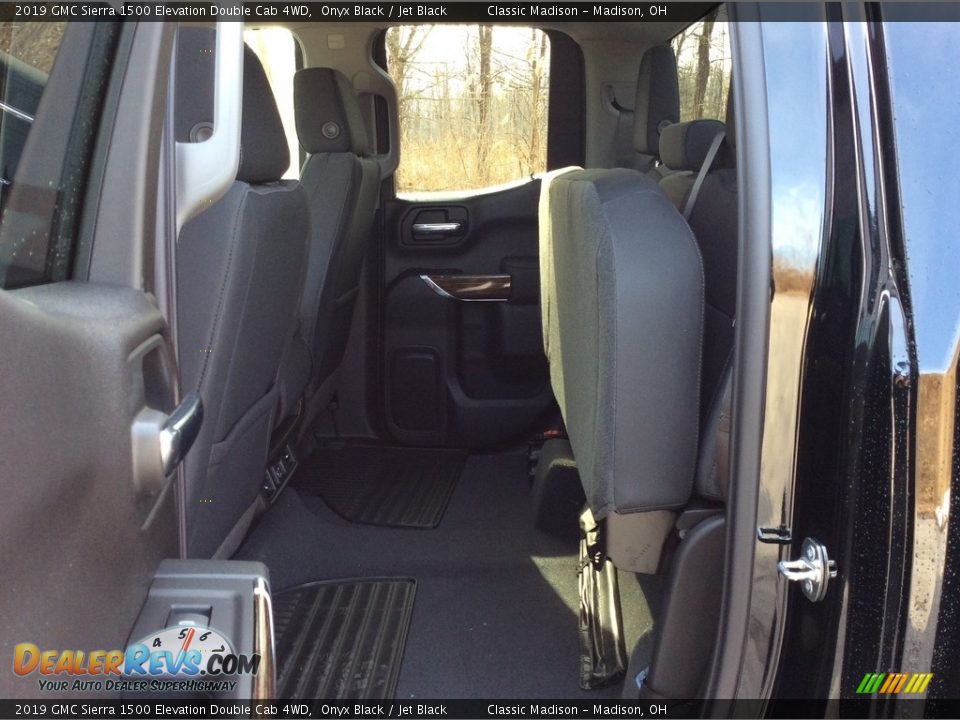 2019 GMC Sierra 1500 Elevation Double Cab 4WD Onyx Black / Jet Black Photo #22