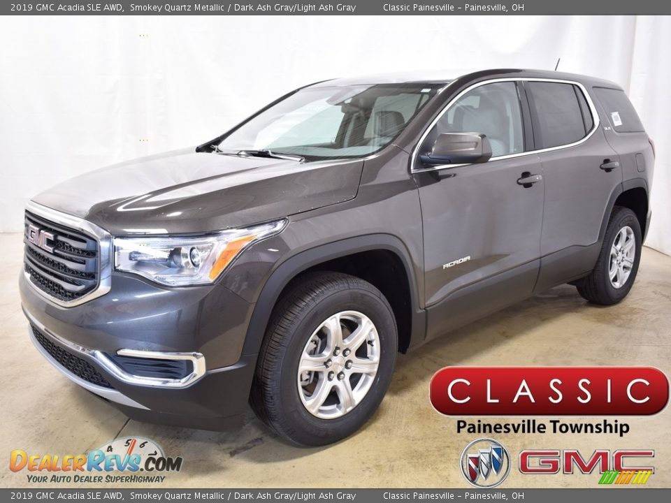 2019 GMC Acadia SLE AWD Smokey Quartz Metallic / Dark Ash Gray/Light Ash Gray Photo #1