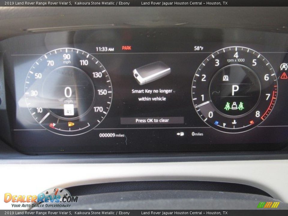 2019 Land Rover Range Rover Velar S Kaikoura Stone Metallic / Ebony Photo #28