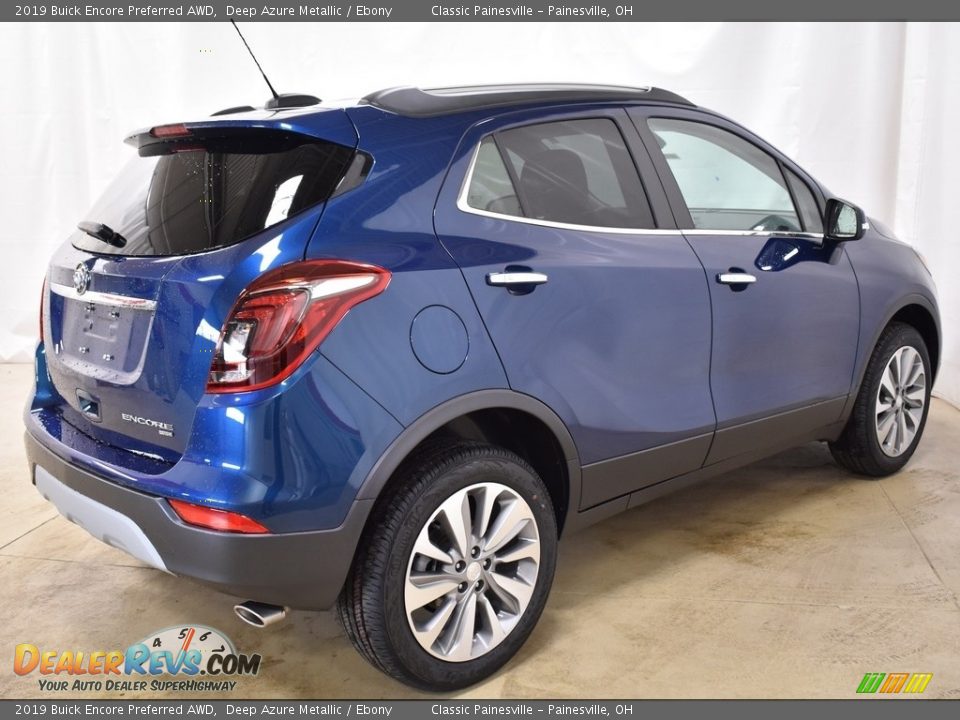2019 Buick Encore Preferred AWD Deep Azure Metallic / Ebony Photo #2