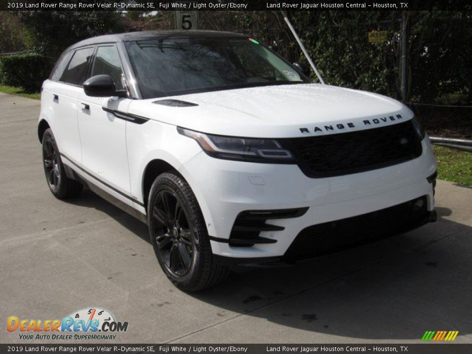 2019 Land Rover Range Rover Velar R-Dynamic SE Fuji White / Light Oyster/Ebony Photo #2
