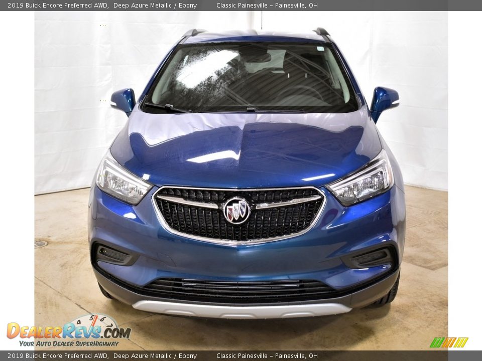 2019 Buick Encore Preferred AWD Deep Azure Metallic / Ebony Photo #4