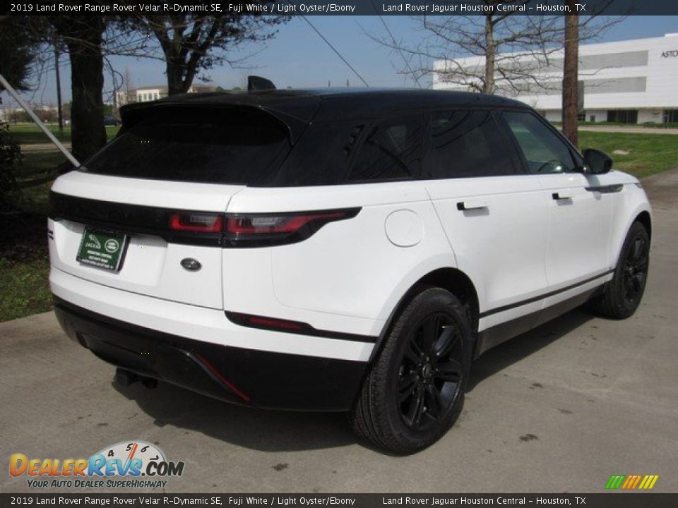 2019 Land Rover Range Rover Velar R-Dynamic SE Fuji White / Light Oyster/Ebony Photo #7