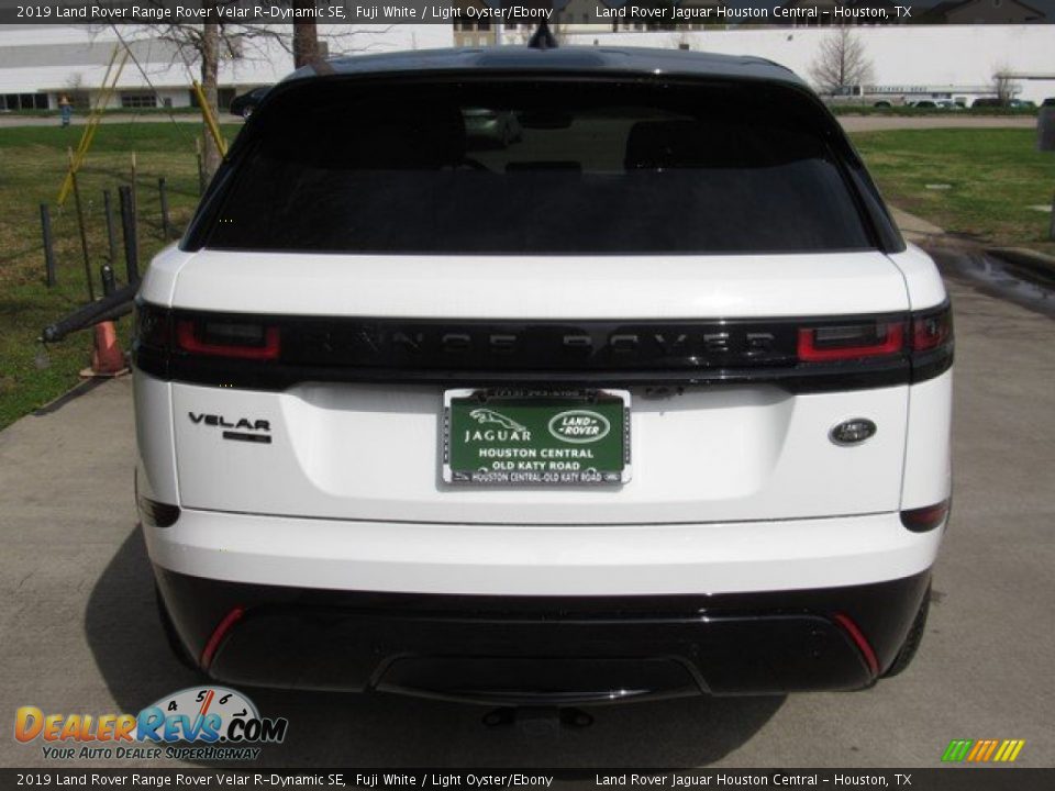 2019 Land Rover Range Rover Velar R-Dynamic SE Fuji White / Light Oyster/Ebony Photo #8