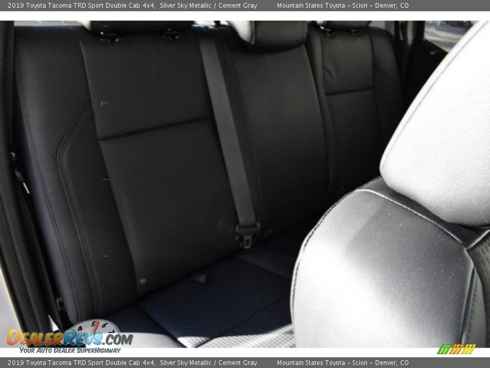 2019 Toyota Tacoma TRD Sport Double Cab 4x4 Silver Sky Metallic / Cement Gray Photo #19