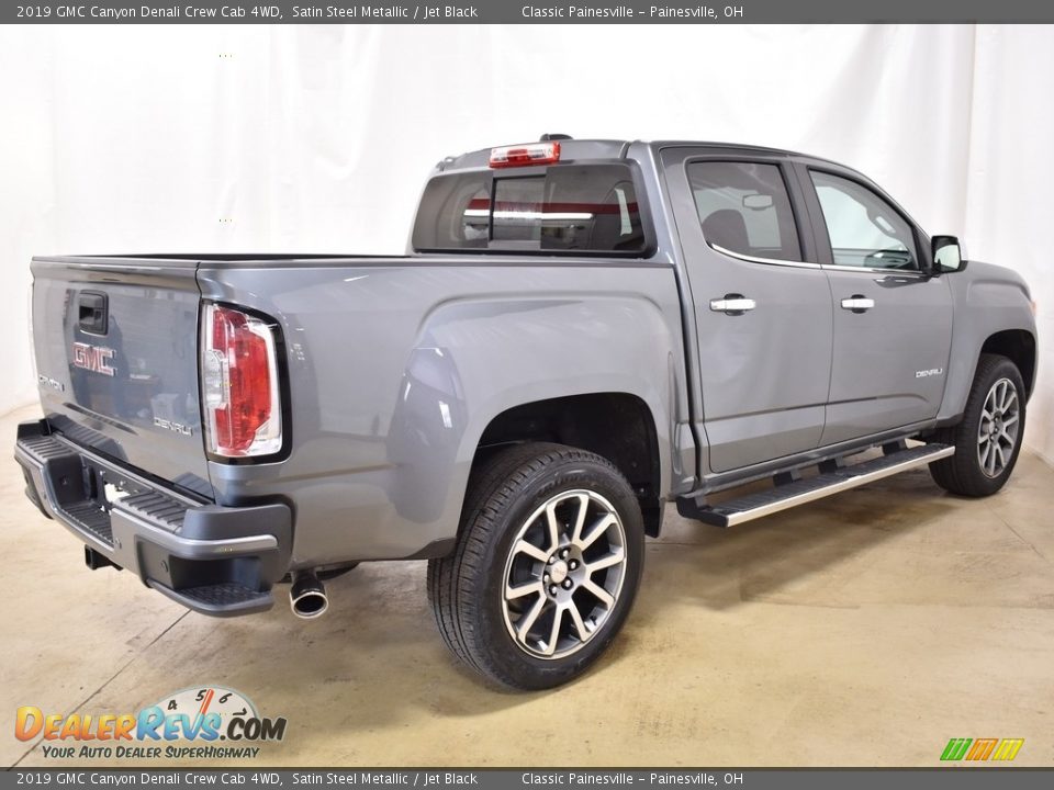2019 GMC Canyon Denali Crew Cab 4WD Satin Steel Metallic / Jet Black Photo #2