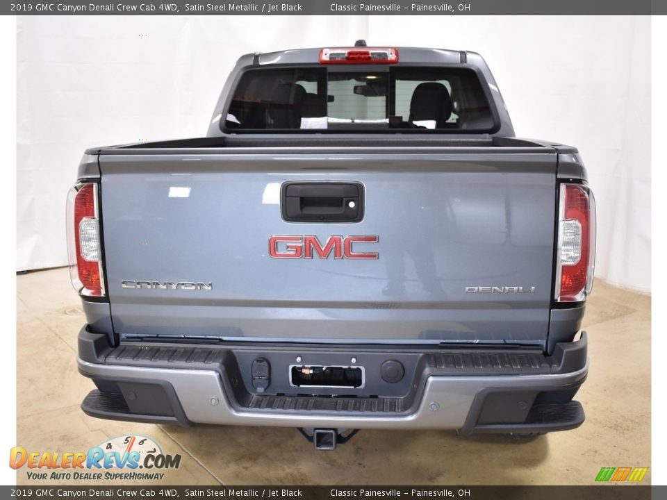 2019 GMC Canyon Denali Crew Cab 4WD Satin Steel Metallic / Jet Black Photo #3
