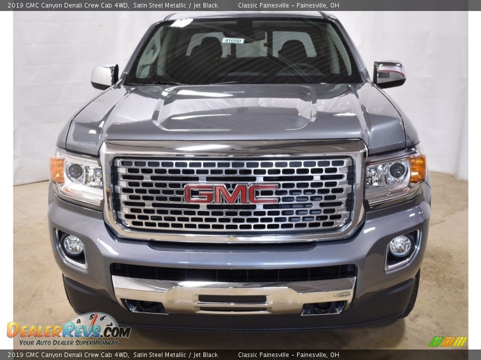 2019 GMC Canyon Denali Crew Cab 4WD Satin Steel Metallic / Jet Black Photo #4