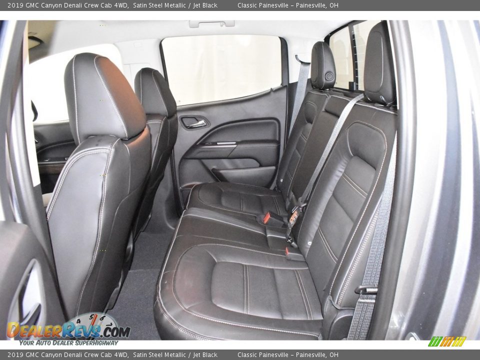 Rear Seat of 2019 GMC Canyon Denali Crew Cab 4WD Photo #7