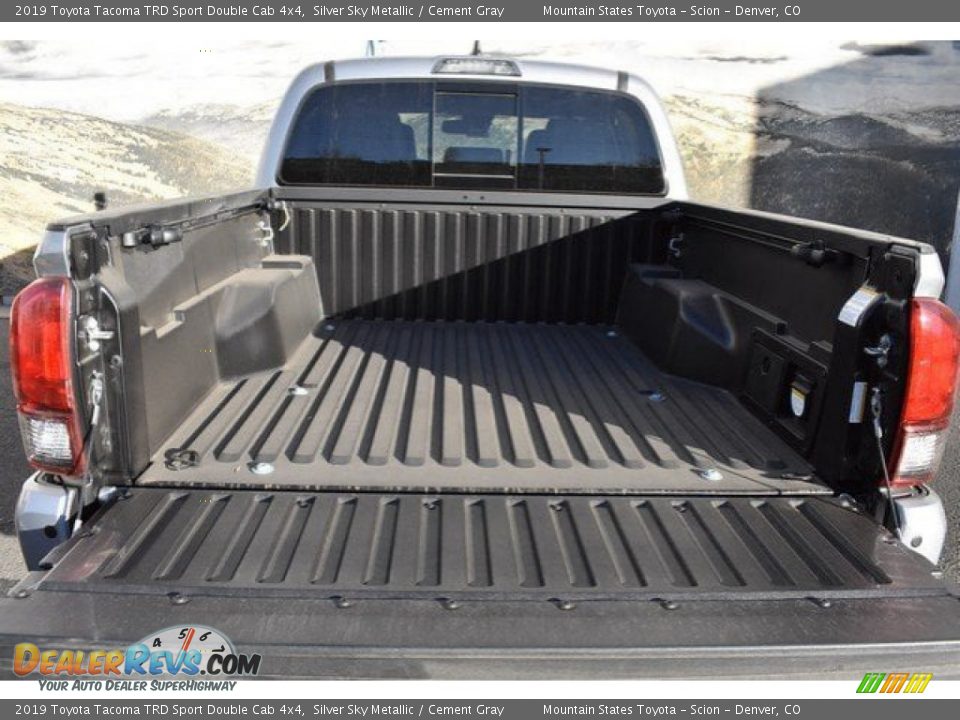 2019 Toyota Tacoma TRD Sport Double Cab 4x4 Silver Sky Metallic / Cement Gray Photo #30