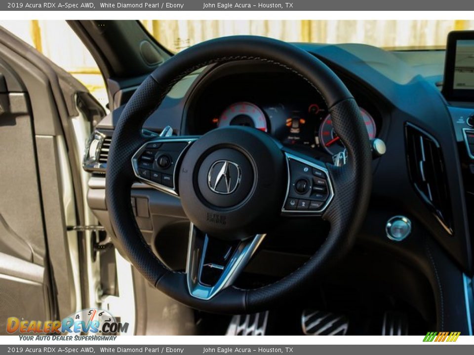 2019 Acura RDX A-Spec AWD Steering Wheel Photo #30