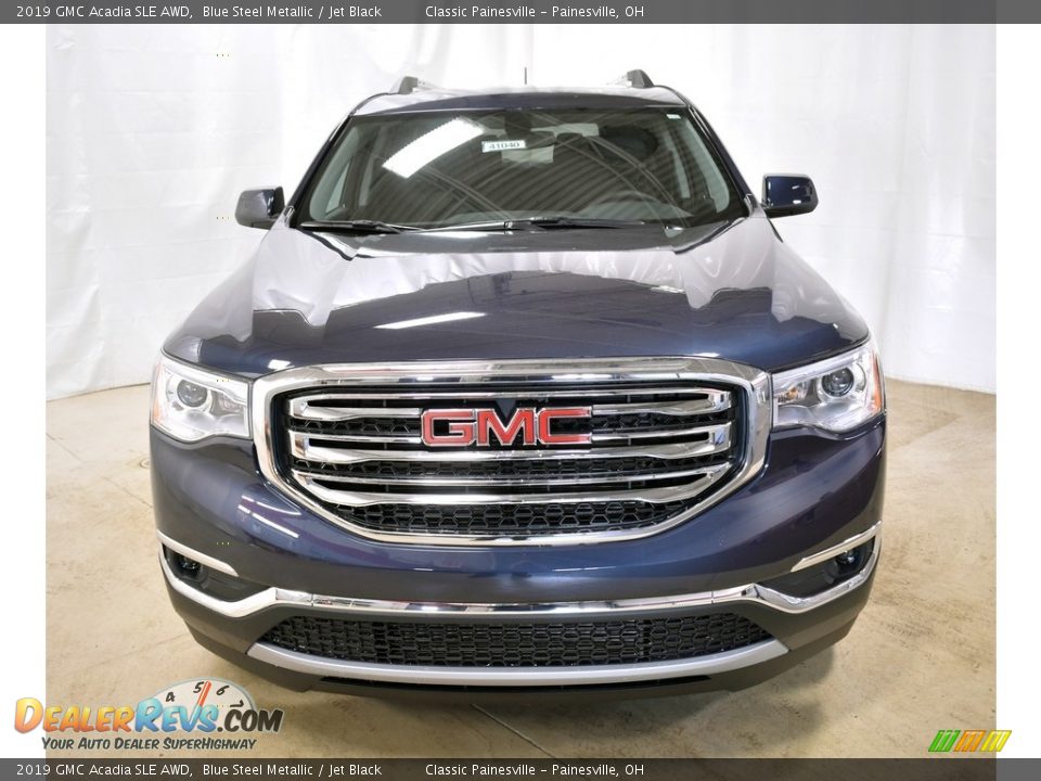 2019 GMC Acadia SLE AWD Blue Steel Metallic / Jet Black Photo #4