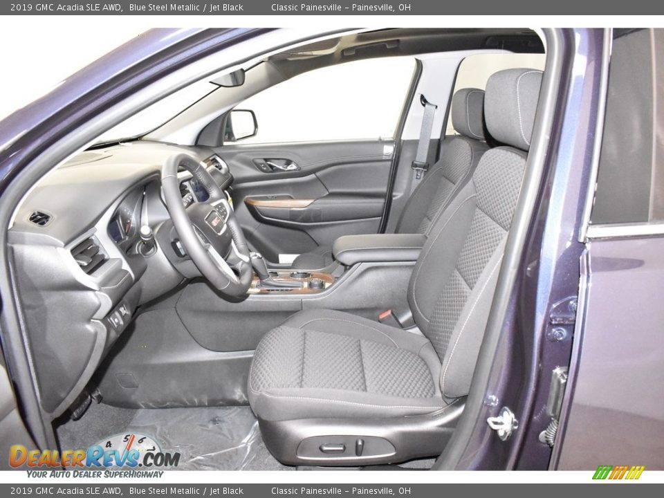 2019 GMC Acadia SLE AWD Blue Steel Metallic / Jet Black Photo #7