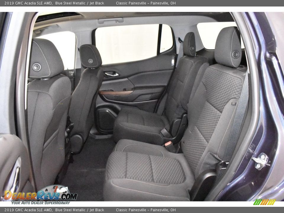 2019 GMC Acadia SLE AWD Blue Steel Metallic / Jet Black Photo #8