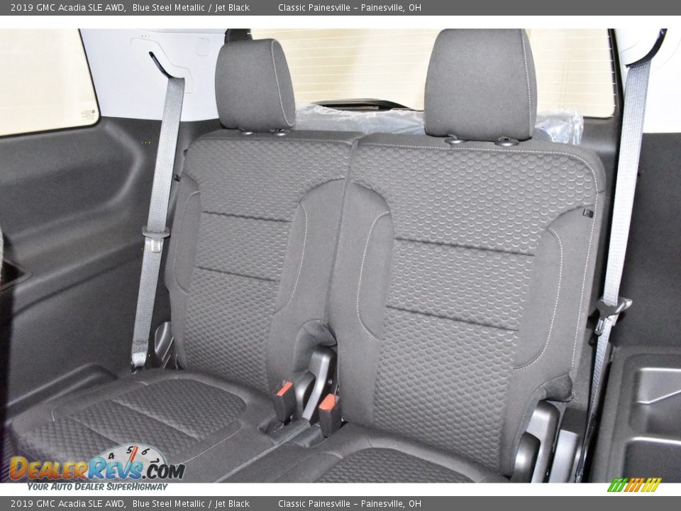 2019 GMC Acadia SLE AWD Blue Steel Metallic / Jet Black Photo #9