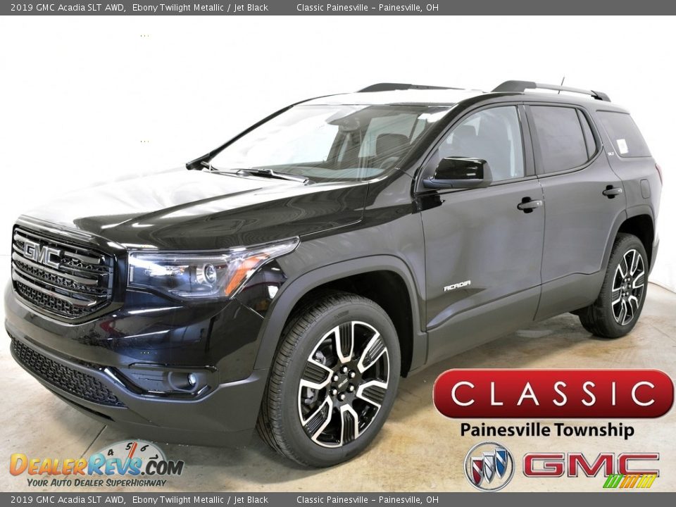 2019 GMC Acadia SLT AWD Ebony Twilight Metallic / Jet Black Photo #1