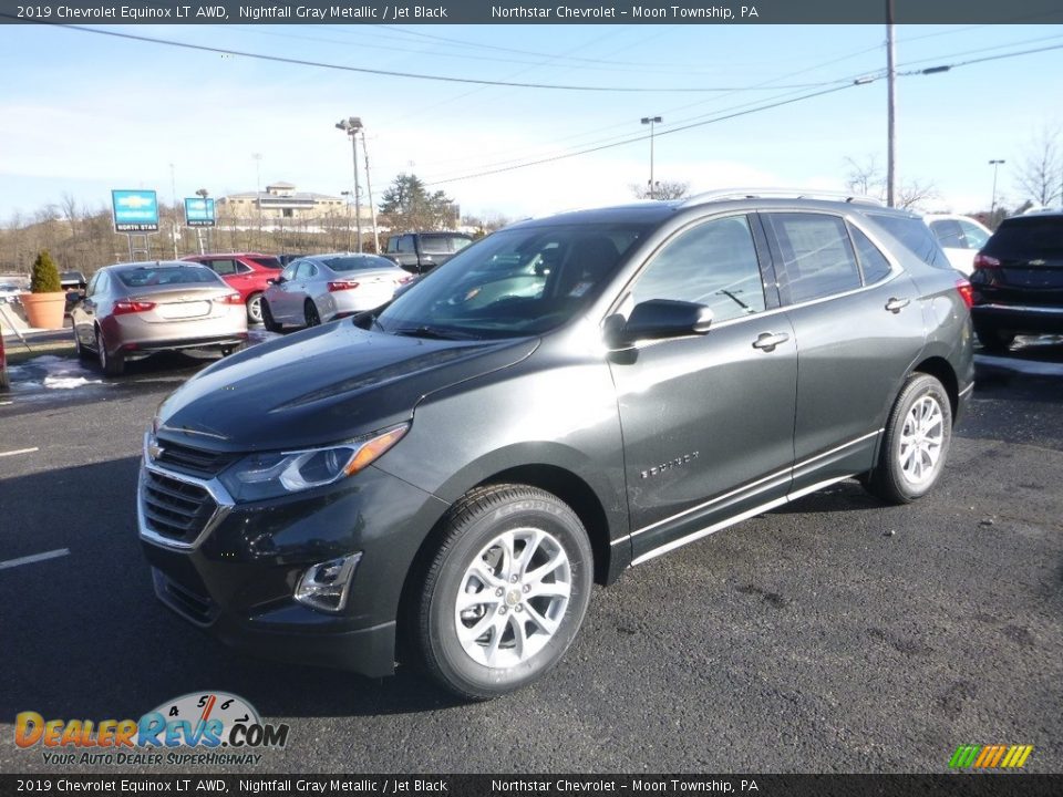 2019 Chevrolet Equinox LT AWD Nightfall Gray Metallic / Jet Black Photo #1