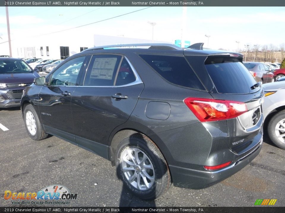2019 Chevrolet Equinox LT AWD Nightfall Gray Metallic / Jet Black Photo #3