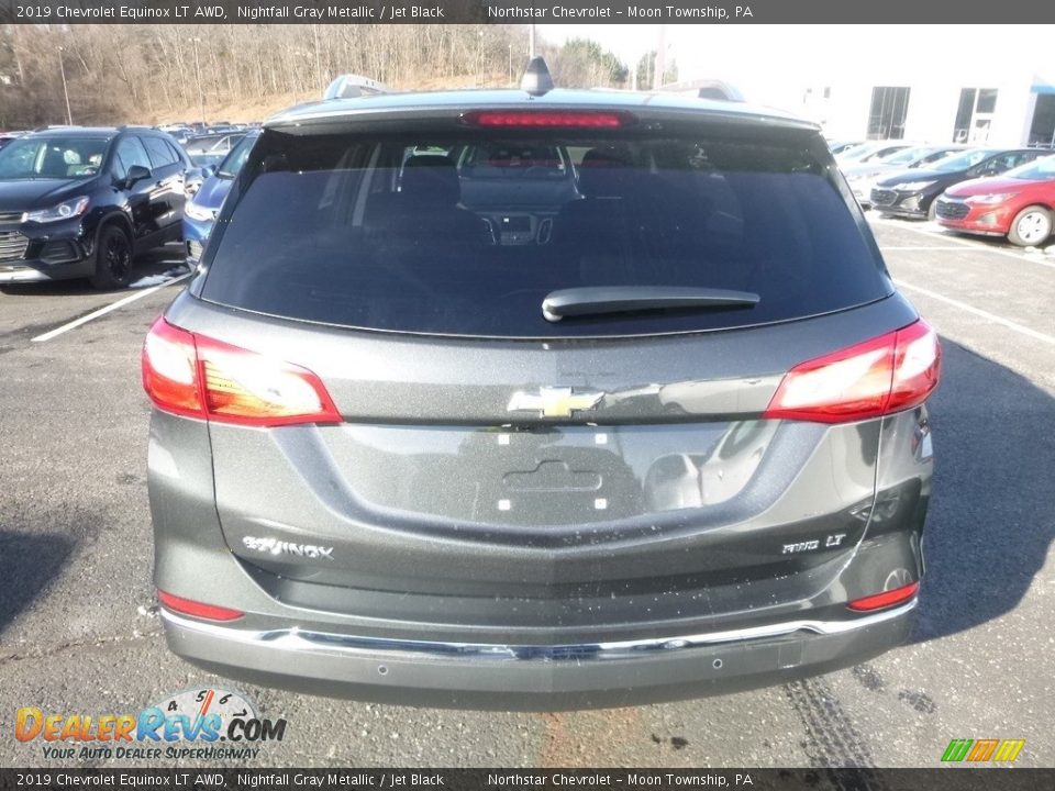2019 Chevrolet Equinox LT AWD Nightfall Gray Metallic / Jet Black Photo #4