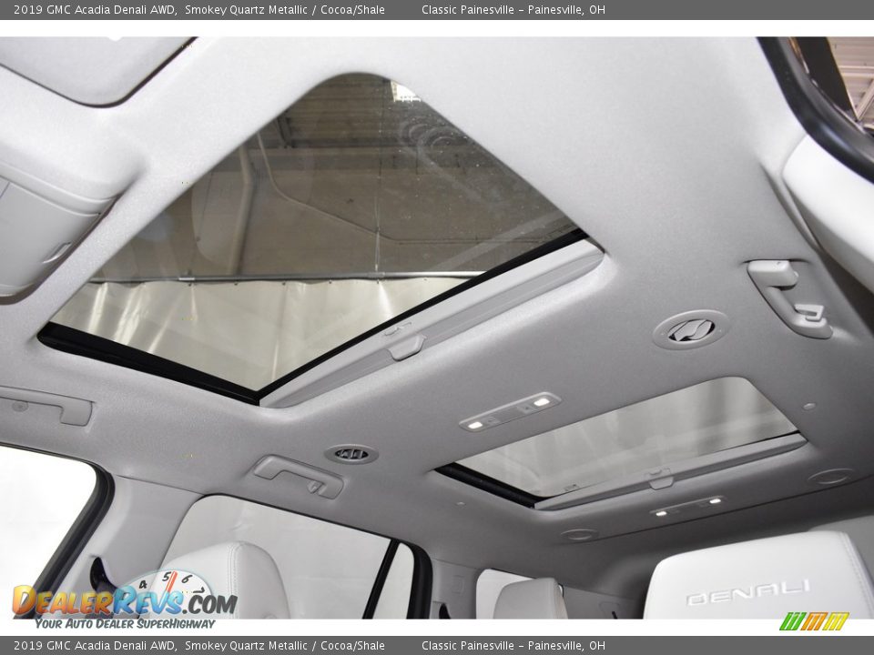 2019 GMC Acadia Denali AWD Smokey Quartz Metallic / Cocoa/Shale Photo #6