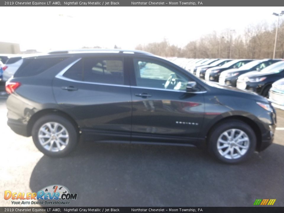 2019 Chevrolet Equinox LT AWD Nightfall Gray Metallic / Jet Black Photo #6