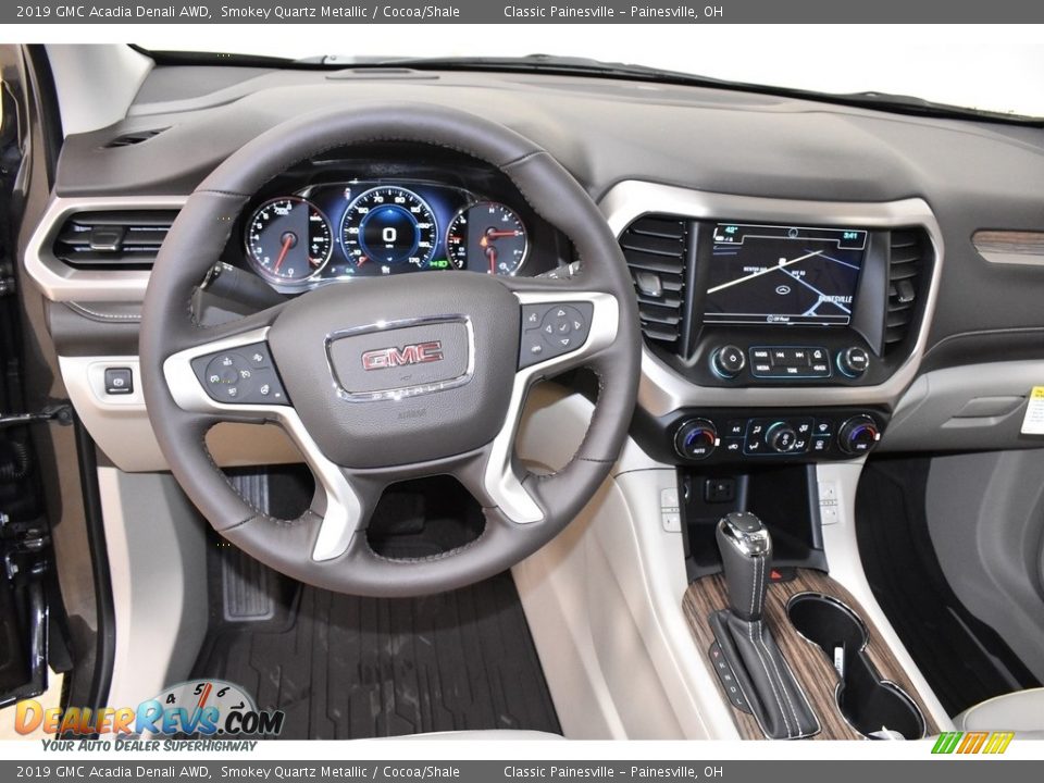2019 GMC Acadia Denali AWD Smokey Quartz Metallic / Cocoa/Shale Photo #10