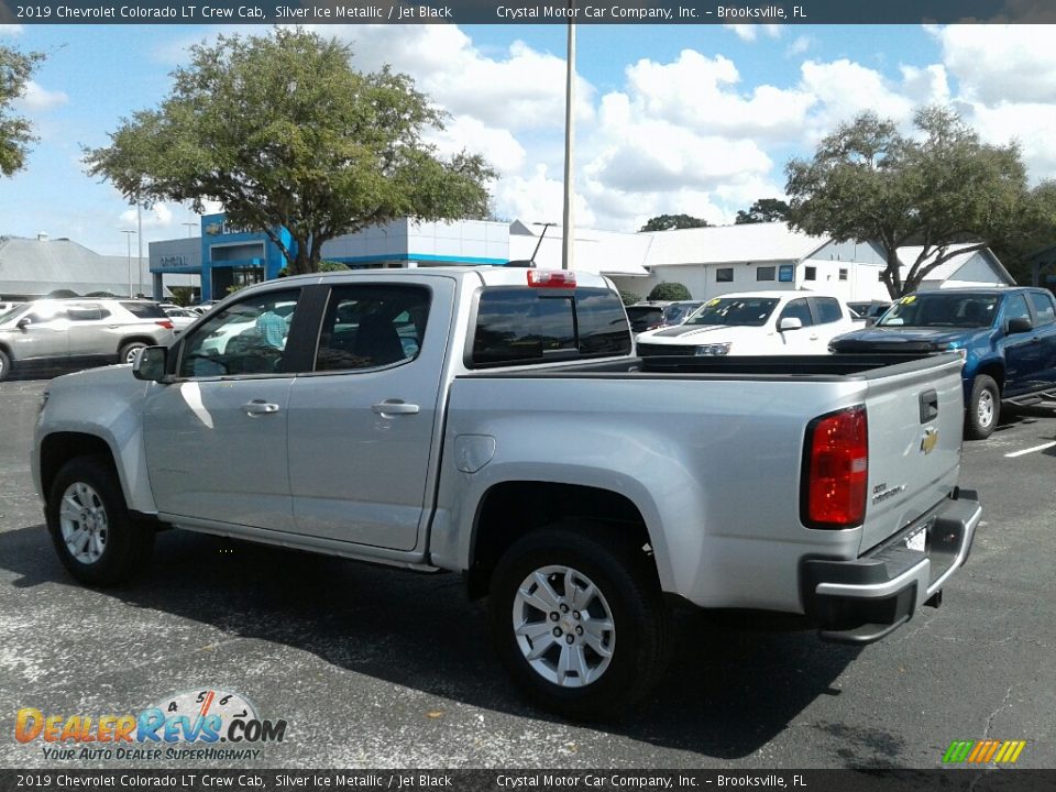 2019 Chevrolet Colorado LT Crew Cab Silver Ice Metallic / Jet Black Photo #3