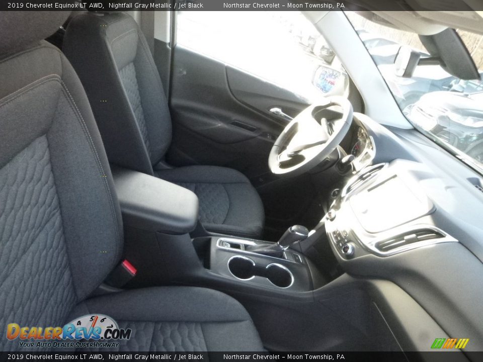 2019 Chevrolet Equinox LT AWD Nightfall Gray Metallic / Jet Black Photo #9