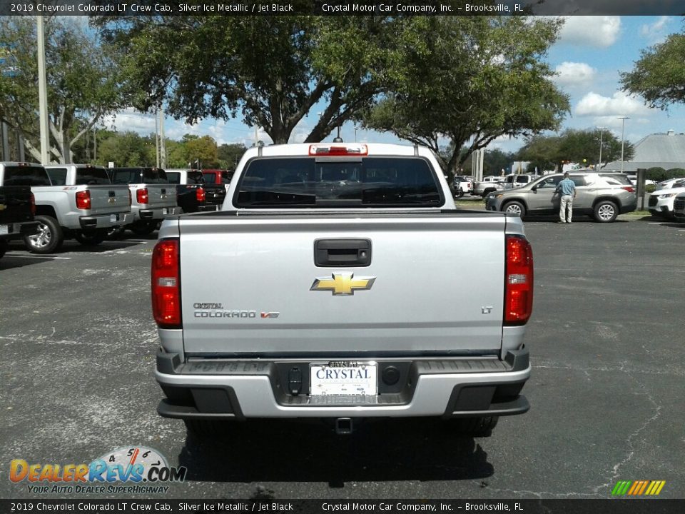 2019 Chevrolet Colorado LT Crew Cab Silver Ice Metallic / Jet Black Photo #4