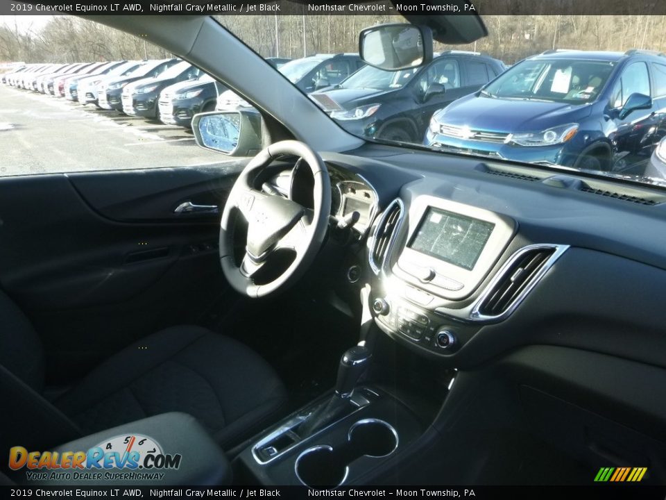 2019 Chevrolet Equinox LT AWD Nightfall Gray Metallic / Jet Black Photo #10