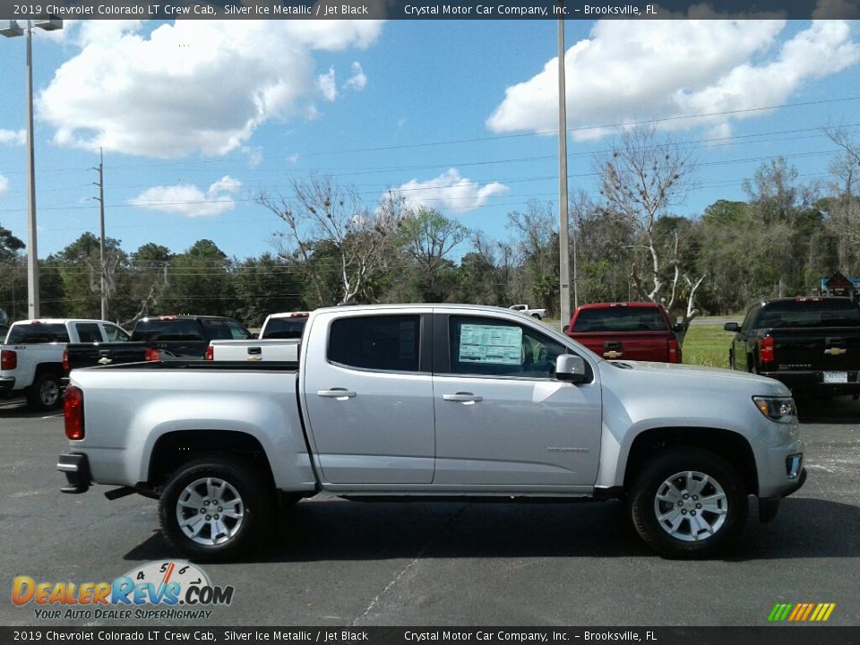 2019 Chevrolet Colorado LT Crew Cab Silver Ice Metallic / Jet Black Photo #6