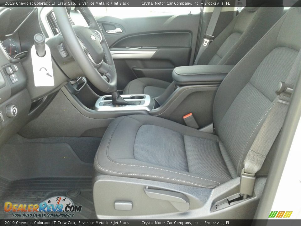 2019 Chevrolet Colorado LT Crew Cab Silver Ice Metallic / Jet Black Photo #9