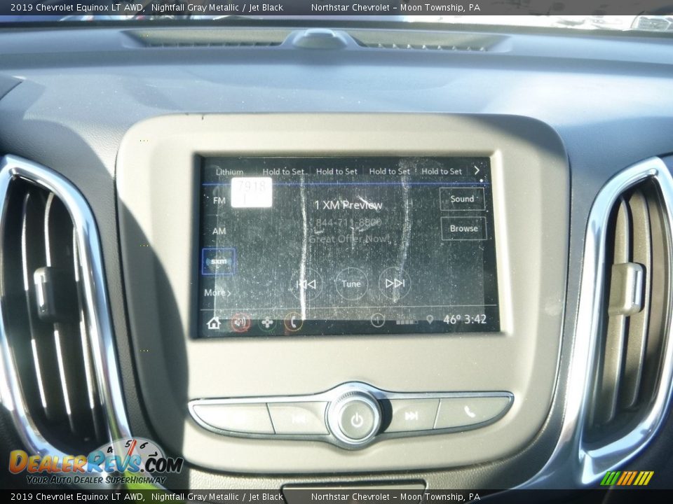 2019 Chevrolet Equinox LT AWD Nightfall Gray Metallic / Jet Black Photo #17