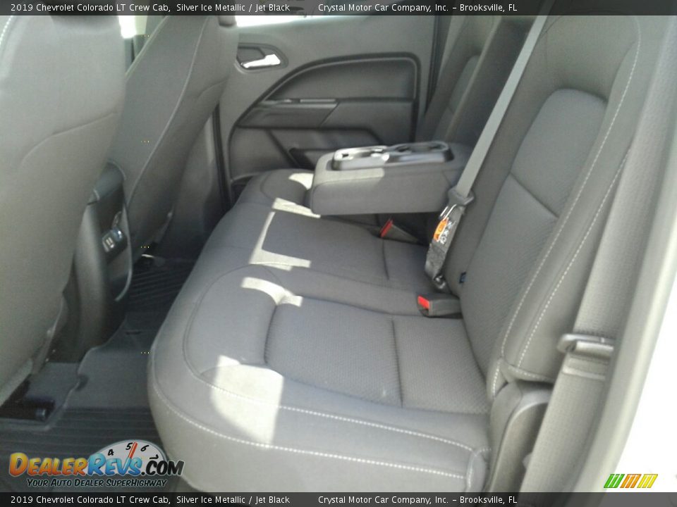 2019 Chevrolet Colorado LT Crew Cab Silver Ice Metallic / Jet Black Photo #10