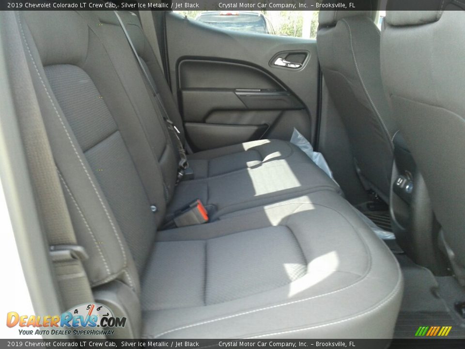 2019 Chevrolet Colorado LT Crew Cab Silver Ice Metallic / Jet Black Photo #11