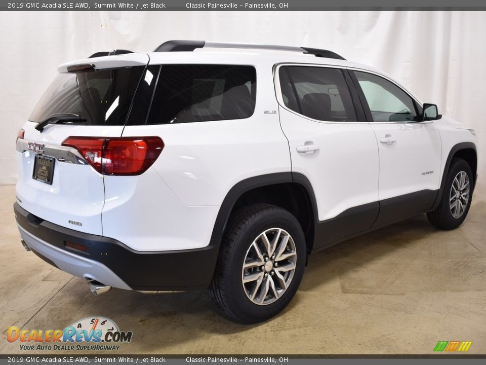 2019 GMC Acadia SLE AWD Summit White / Jet Black Photo #2