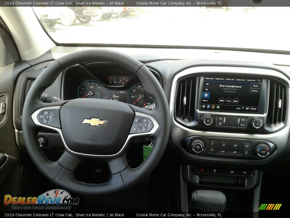 2019 Chevrolet Colorado LT Crew Cab Silver Ice Metallic / Jet Black Photo #13