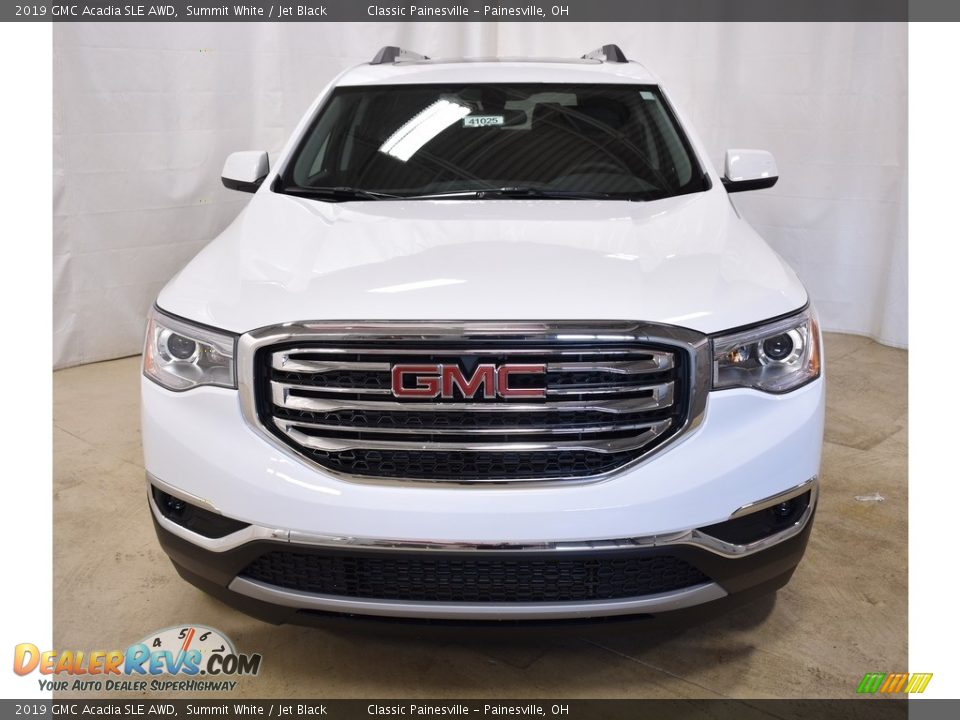 2019 GMC Acadia SLE AWD Summit White / Jet Black Photo #4
