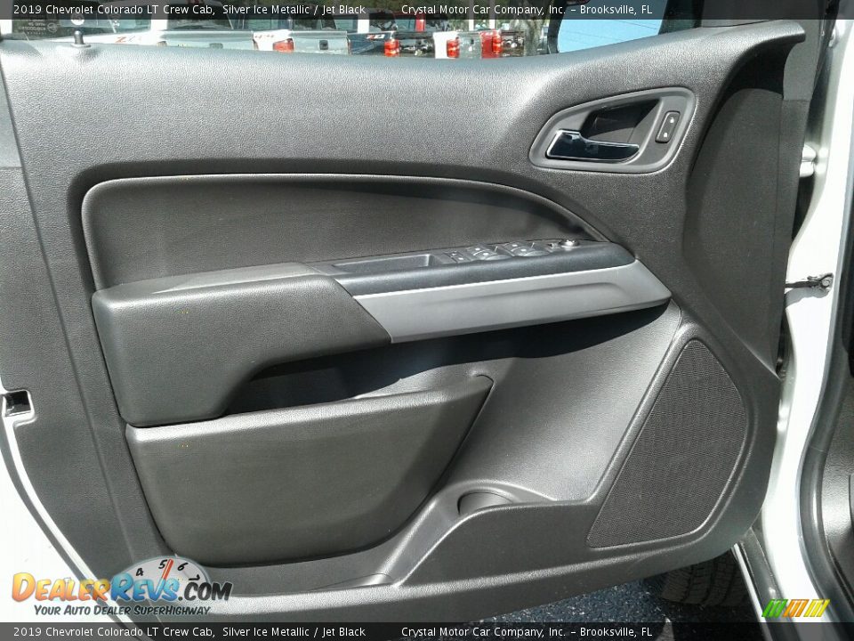 2019 Chevrolet Colorado LT Crew Cab Silver Ice Metallic / Jet Black Photo #17