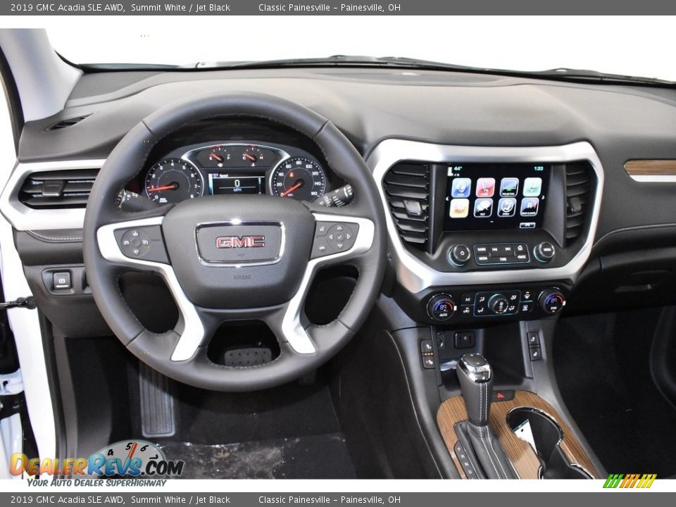 2019 GMC Acadia SLE AWD Summit White / Jet Black Photo #10