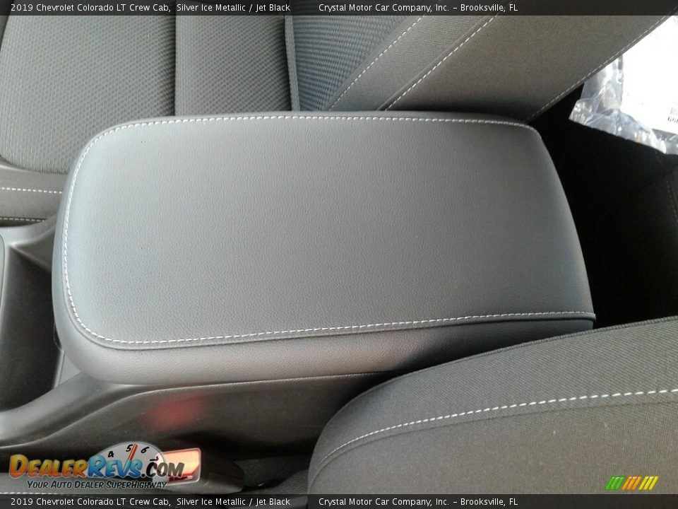 2019 Chevrolet Colorado LT Crew Cab Silver Ice Metallic / Jet Black Photo #18