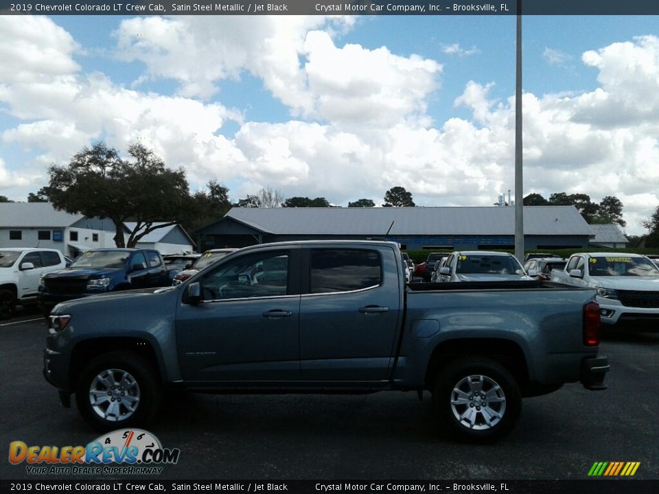 2019 Chevrolet Colorado LT Crew Cab Satin Steel Metallic / Jet Black Photo #2