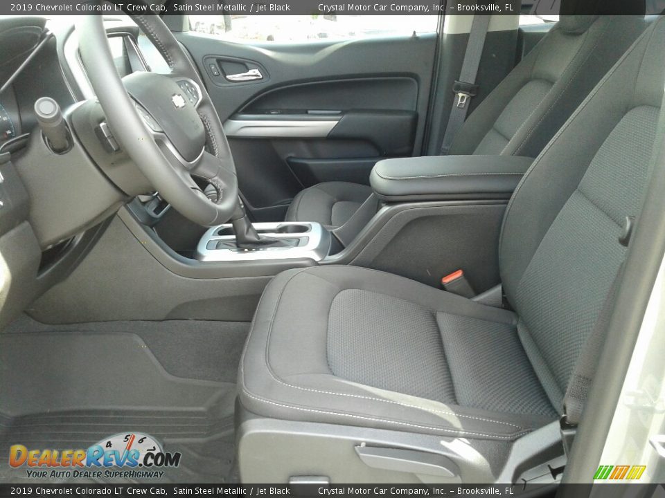 2019 Chevrolet Colorado LT Crew Cab Satin Steel Metallic / Jet Black Photo #9