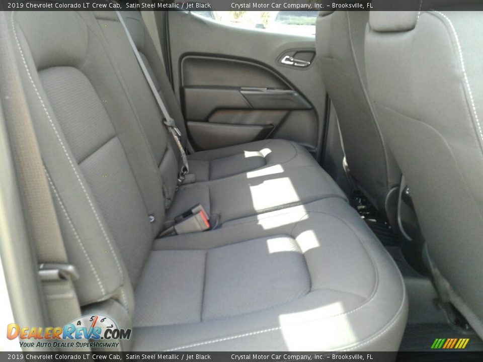 2019 Chevrolet Colorado LT Crew Cab Satin Steel Metallic / Jet Black Photo #11