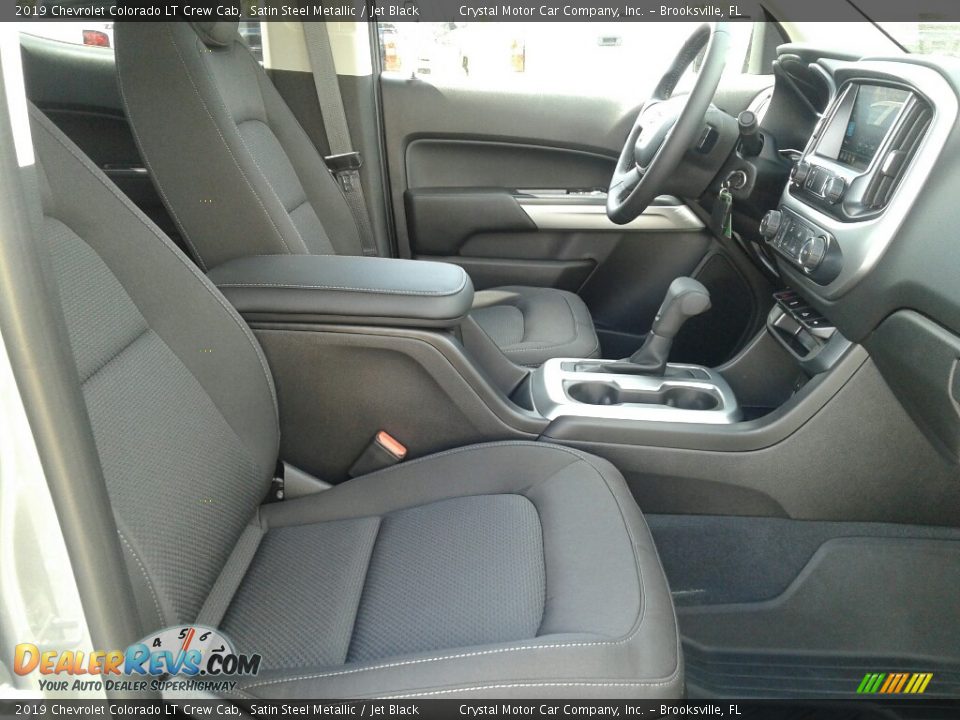 2019 Chevrolet Colorado LT Crew Cab Satin Steel Metallic / Jet Black Photo #12