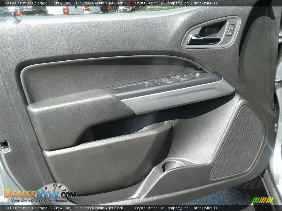 2019 Chevrolet Colorado LT Crew Cab Satin Steel Metallic / Jet Black Photo #17