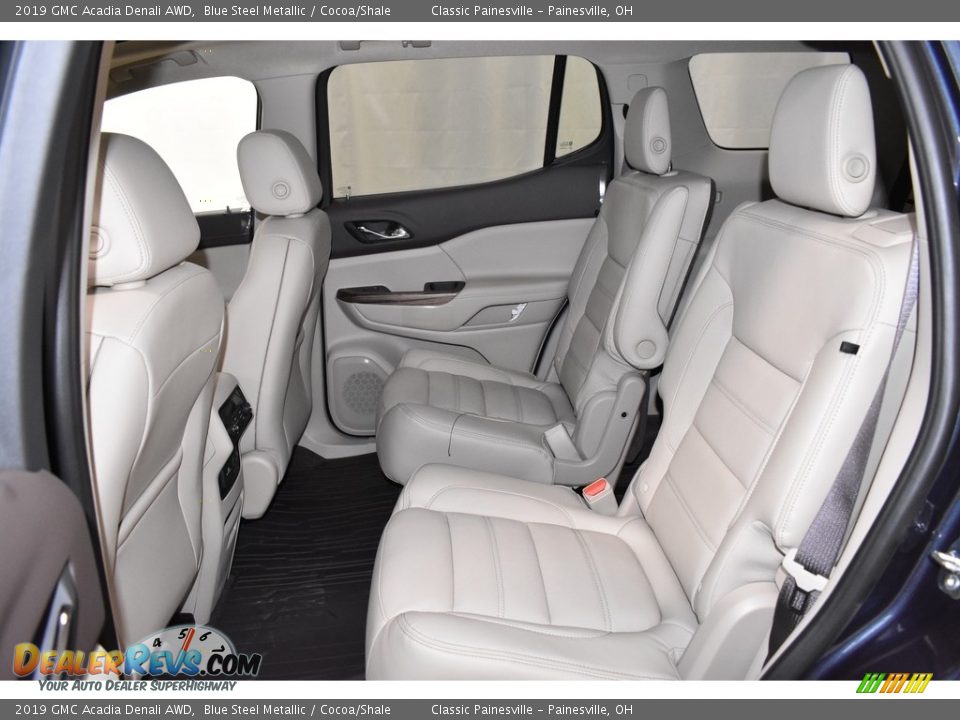 2019 GMC Acadia Denali AWD Blue Steel Metallic / Cocoa/Shale Photo #8