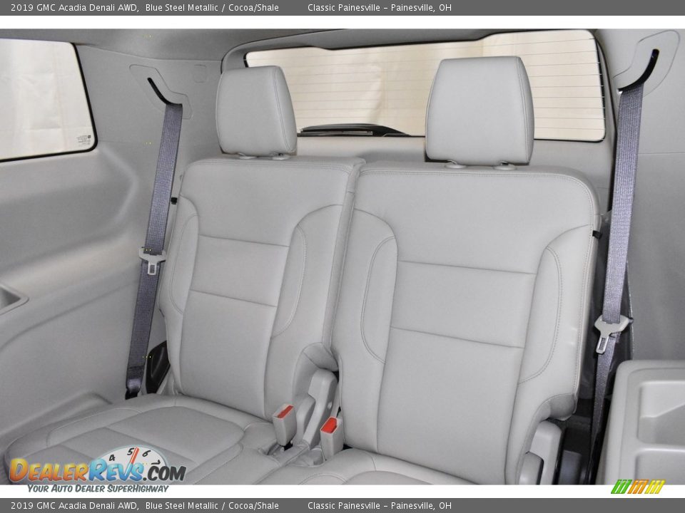 2019 GMC Acadia Denali AWD Blue Steel Metallic / Cocoa/Shale Photo #9